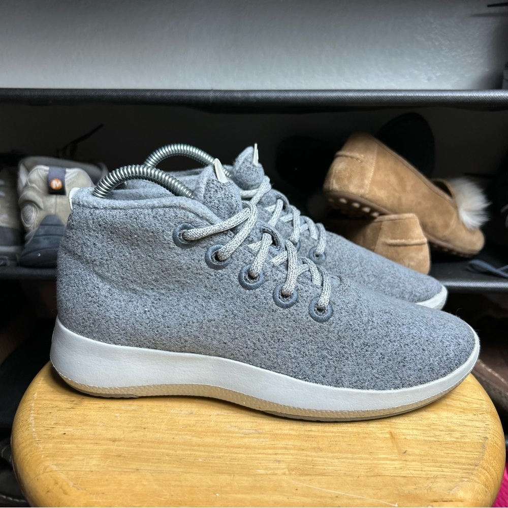 Allbirds wool runner up muzzle grey